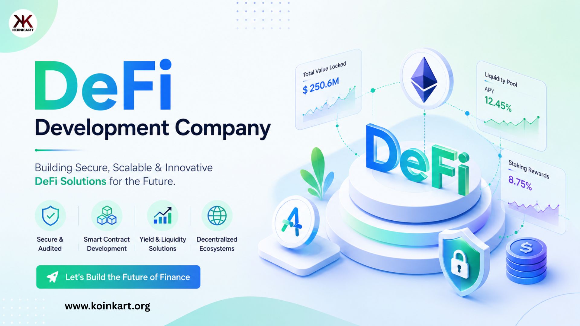 DeFi Development Services for Businesses Entering Decentralized Finance