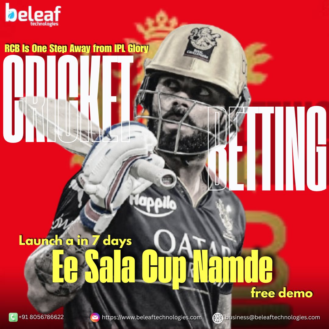 RCB Is One Step Away from IPL Glory Build Your Betting App