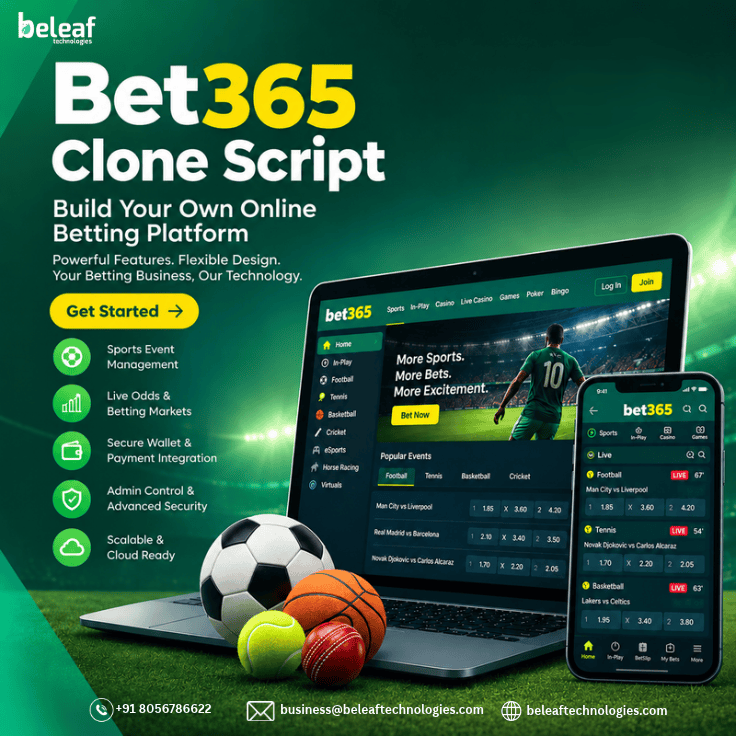 Bet365 Clone Script – Modern Online Betting