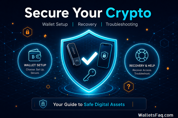 Wallets FAQ — Crypto Wallet Errors, Recovery & Setup Guides