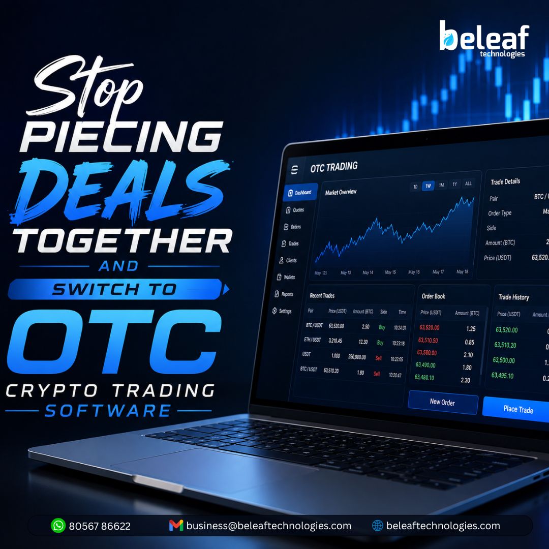 STOP PIECING DEALS TOGETHER AND SWITCH TO OTC CRYPTO TRADING SOFTWARE