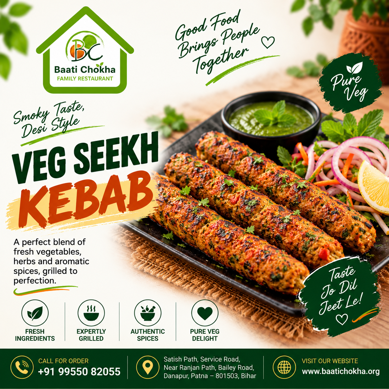 Top 10 Veg Restaurants in Patna: Best Places to Eat Right Now - Baati Chokha