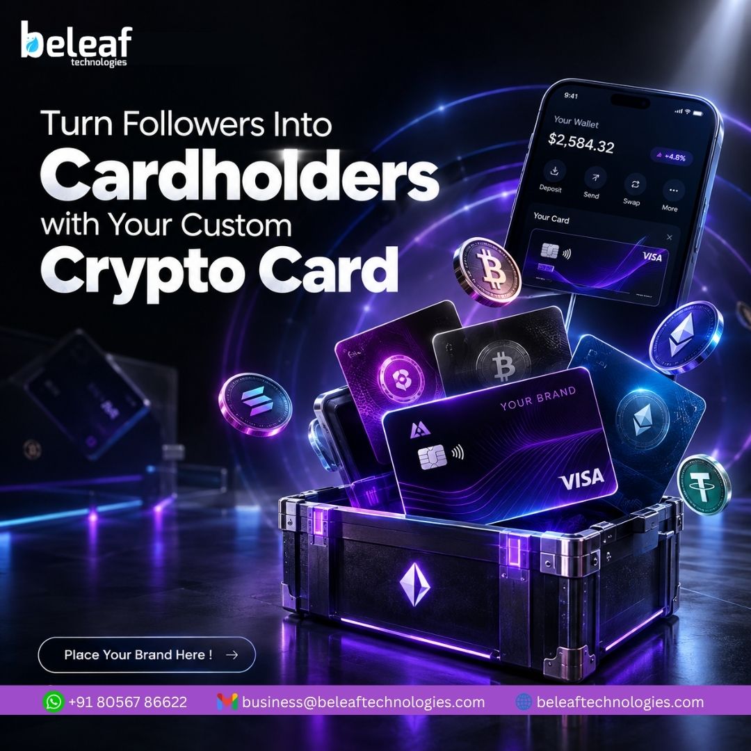 Turn Followers Into Cardholders with Your Custom Crypto Card