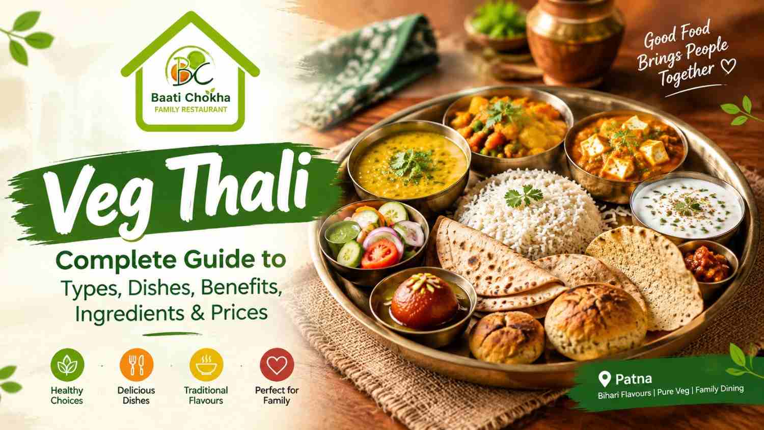 Top 10 Veg Restaurants in Patna: Best Places to Eat Right Now - Baati Chokha